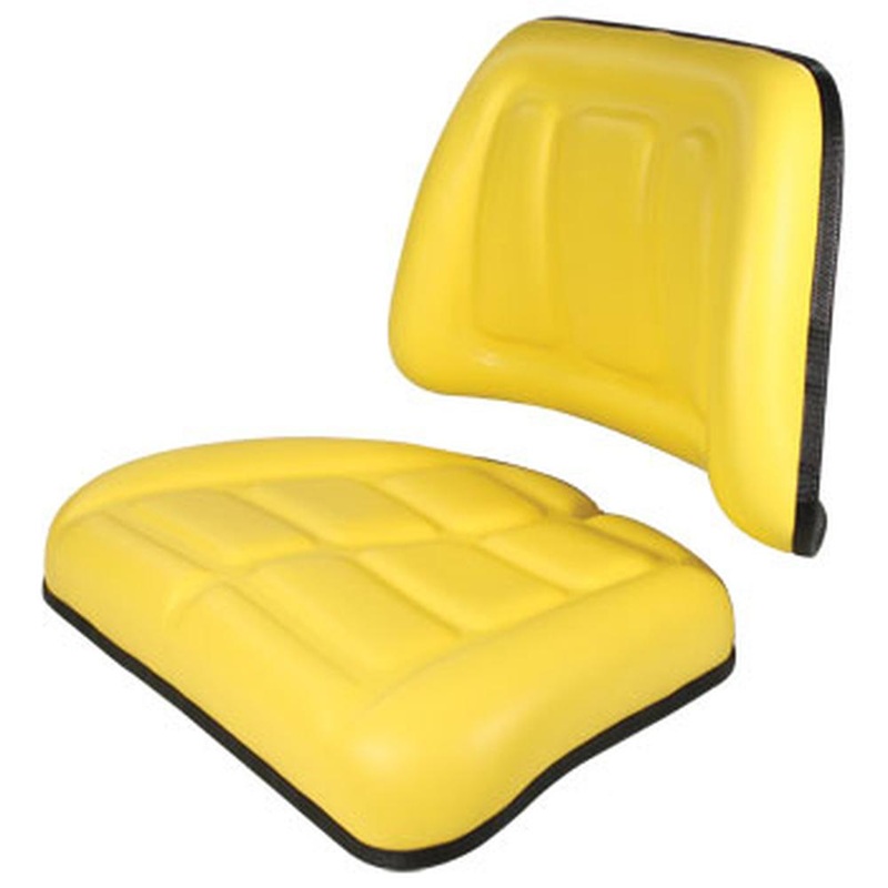 Yellow Seat Cushion Set Backrest & Bottom Fits T110 T222 T300 Series TKYL