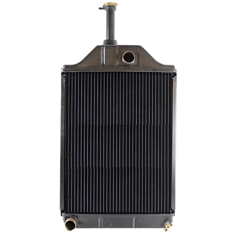 219842 Tractor Radiator - 19 x 15 1/4 x 2 1/2 Fits Massey Ferguson