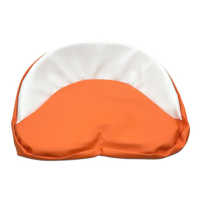 Orange & White Tractor Seat Pad MIS006AC Fits Case Models V VAO 320 430 530