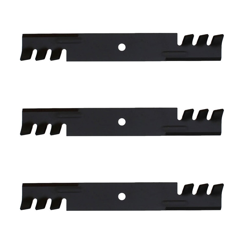3 Blades Fits Hustler 785436 Fits Gator Mulching Raptor Limited 52" Deck 795526