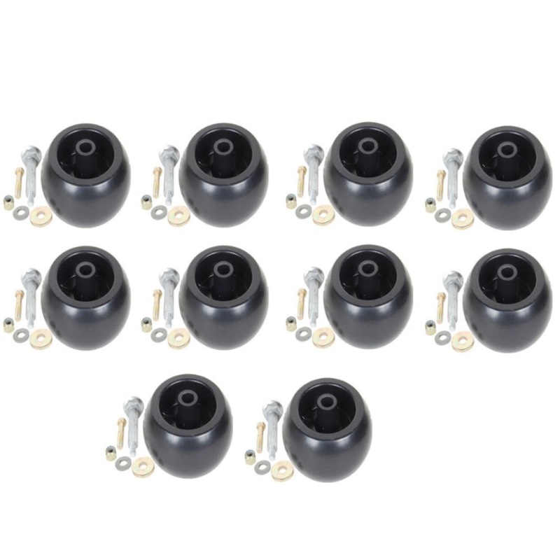 (10) Deck Wheel Roller Kits Fits Exmark 109-2098 116-9981 Zero Turn Mowers ZTR