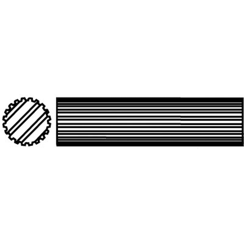 A-404-1615H-AI 1" x 15 Spline Shaft