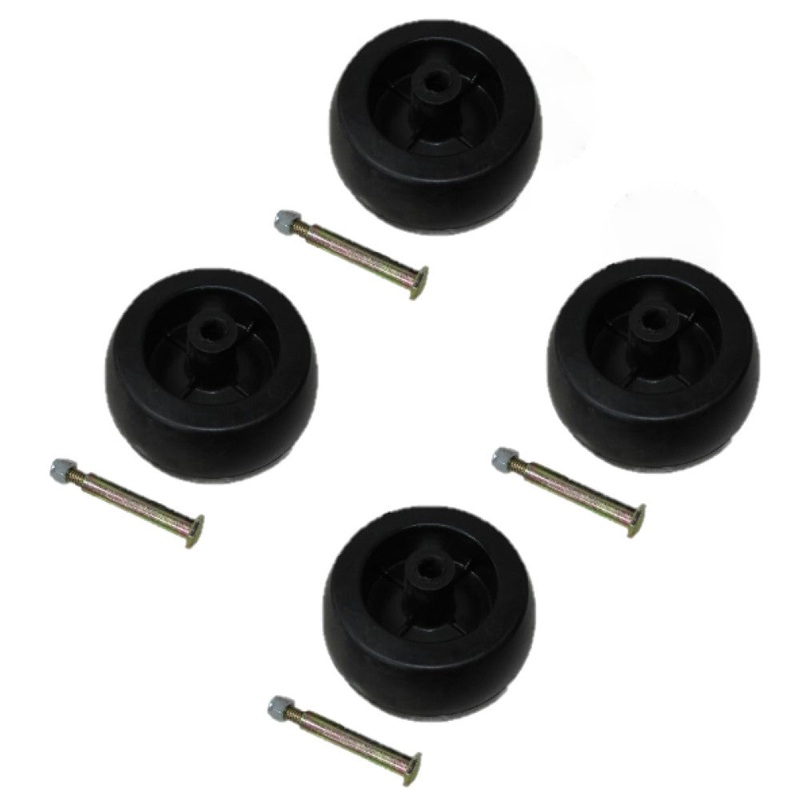 (4) Deck Wheel Bolt & Nut Fits Cub Cadet 753-04856A 75304856A 734-04039 73404039
