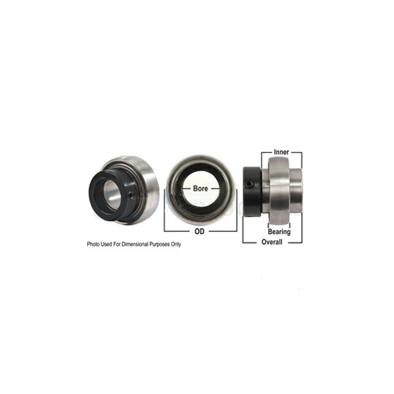 A-GRAE30RRB-I-AI Bearing, Metric Ball; Spherical W/ Collar, Re-Lubricatable