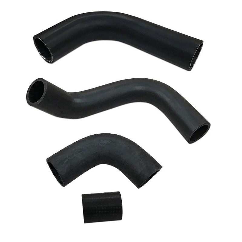 Radiator Hose Kit Fits Massey Ferguson Diesel Top Bottom Bypass Pump to Cyl Hose