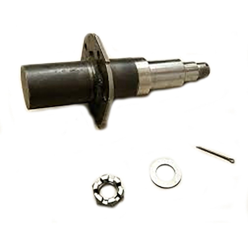 Trailer Axle Spindle #42 6000# 7000# W/ Brake Flange Hub Stub Shaft Axel