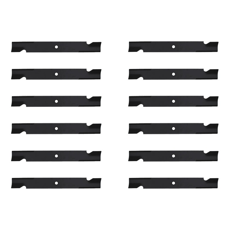 (12) High-Lift Notched Blades Fits Toro Models: Z597 Z500 3 for 60" decks