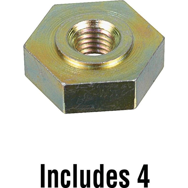 462-19008-4-JN J&N Electrical Products Nut, Hex