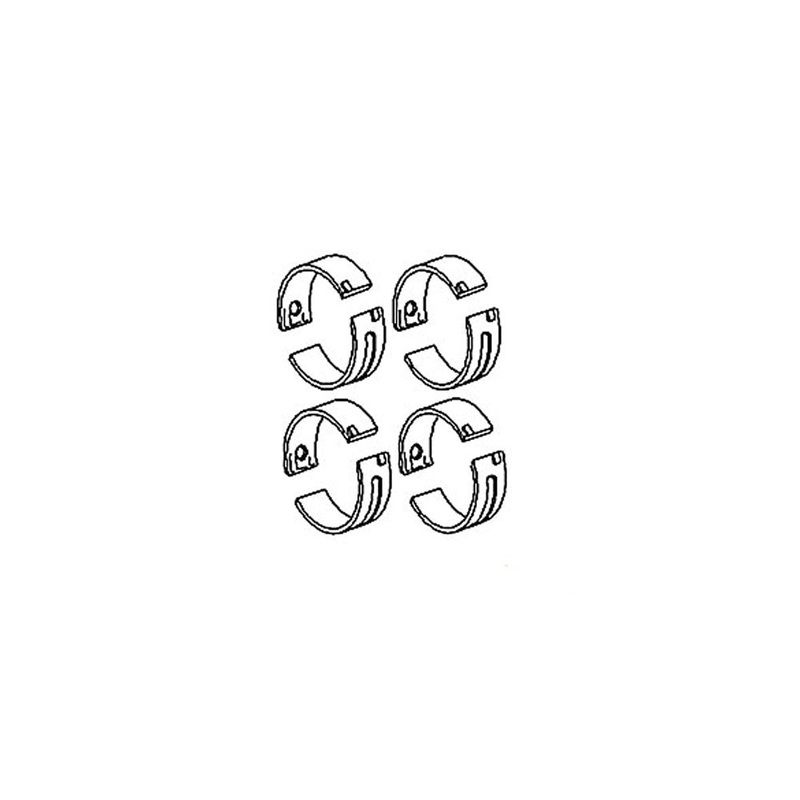 A-MB301-AI Bearing Set, Main (Std, set of 4)