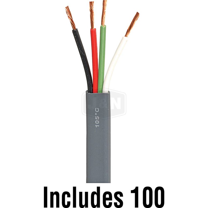 600-10011-100-JN J&N Electrical Products Jacketed Quadraplex Wire