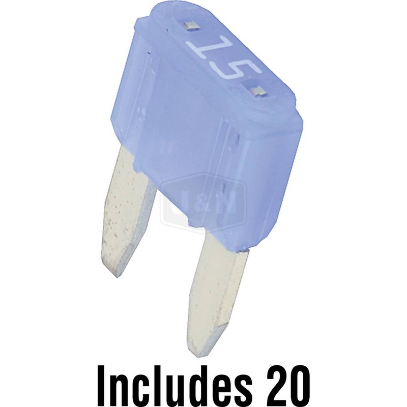 250-01025-20-JN J&N Electrical Products Bladed Fuse