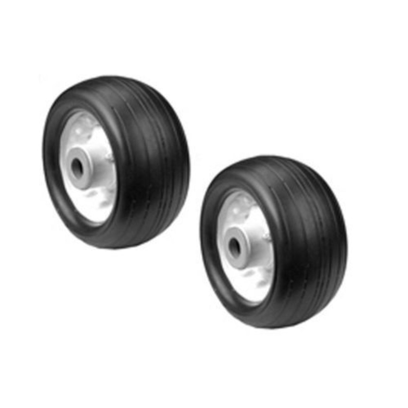 (2) New DECK WHEELS 6 1/4 x 3" for Rotary 11956 Fits Cub Cadet 734-3195 Fits Tor