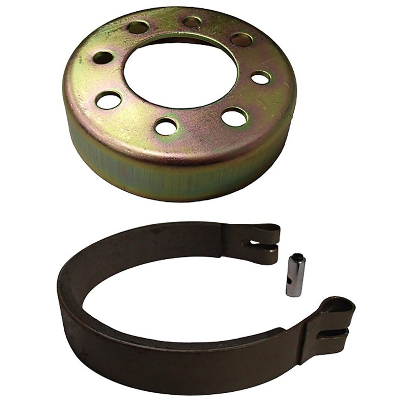 4 Inch 4" Brake Band & Drum fits Azusa 2251, 2251-B fits Manco 4316 B1SB486, 484