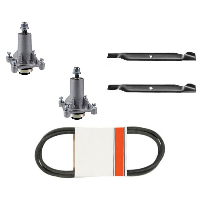 42" Deck Rebuild Kit Spindles 21546238 Belt 21547027 Blades 197253 Fits Ariens