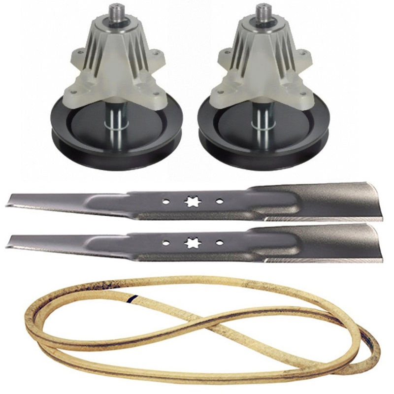 Deck Spindle Blade Belt Kit Fits MTD Fits Sears Fits Craftsman T1000 T1200 T1400