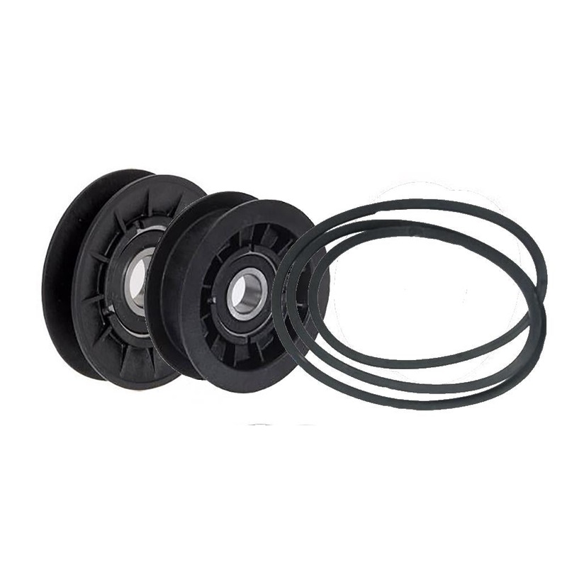 Idler Pulley Kit W/Transmission Drive Belt Fits John Deere L105 L107 L108 L110