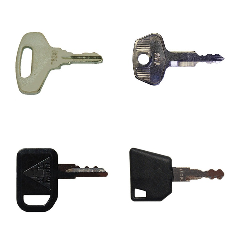 Ignition Key Set (4 Keys) for GEHL Heavy Equipment / Construction