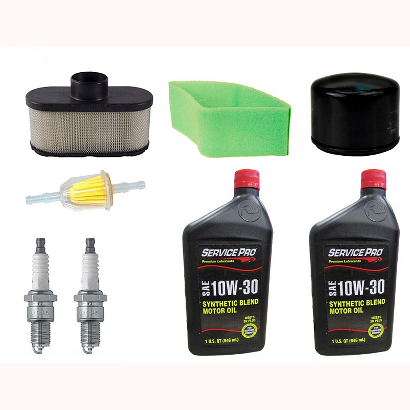 MIU12554 Filters with Spark Plugs and Oil TY22029 MIU12555 Fits John Deere X300
