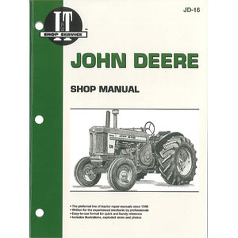 IT Fits JD16 NEW Shop Manual Fits John Deere 520, 530, 620, 630, 720, 730
