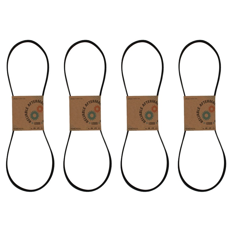 (4) OEM Spec Ribbed Pump Drive Belt Fits Exmark Mower Lazer Z 103-6906