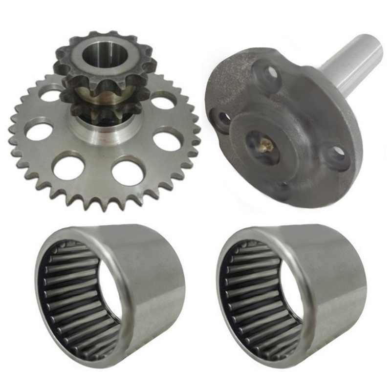 Chain Drive Cluster Sprocket Set D76529 D64175 Fits Case Skid Steer 1845