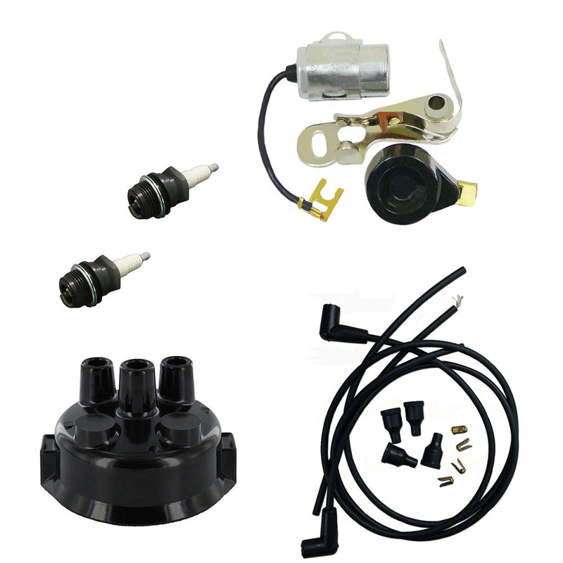 Distributor Ignition Tune Up Kit Fits John Deere 40 420 430 440 2-Cyl Gas Tracto