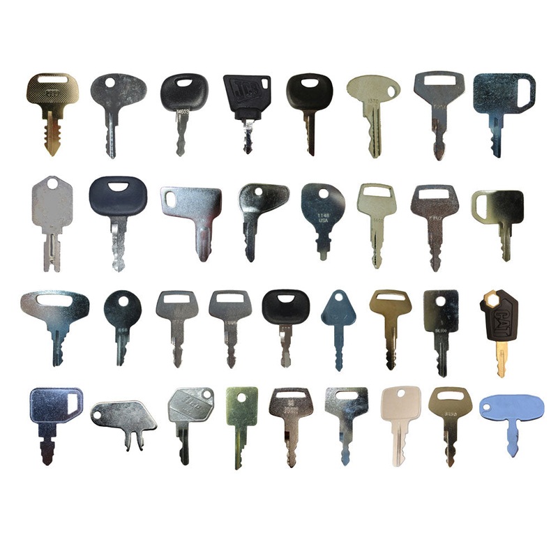 Heavy Construction Equipment Operator 34 Ignition Key Set Fits CAT Fits Case