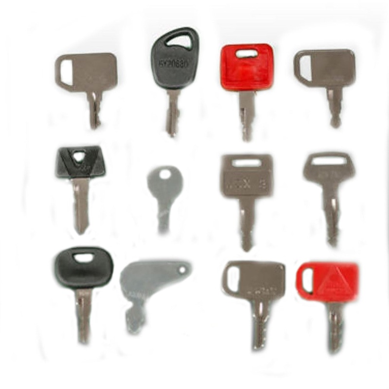 Tractor & Heavy Equipment Key Set-12 Keys- Most Complete Fits JD Set