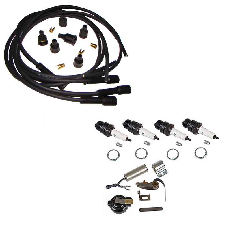 IGNITION TUNE UP KIT & WIRES Fits FARMALL Fits Cub 100 130 140 200 230 240 SUPER
