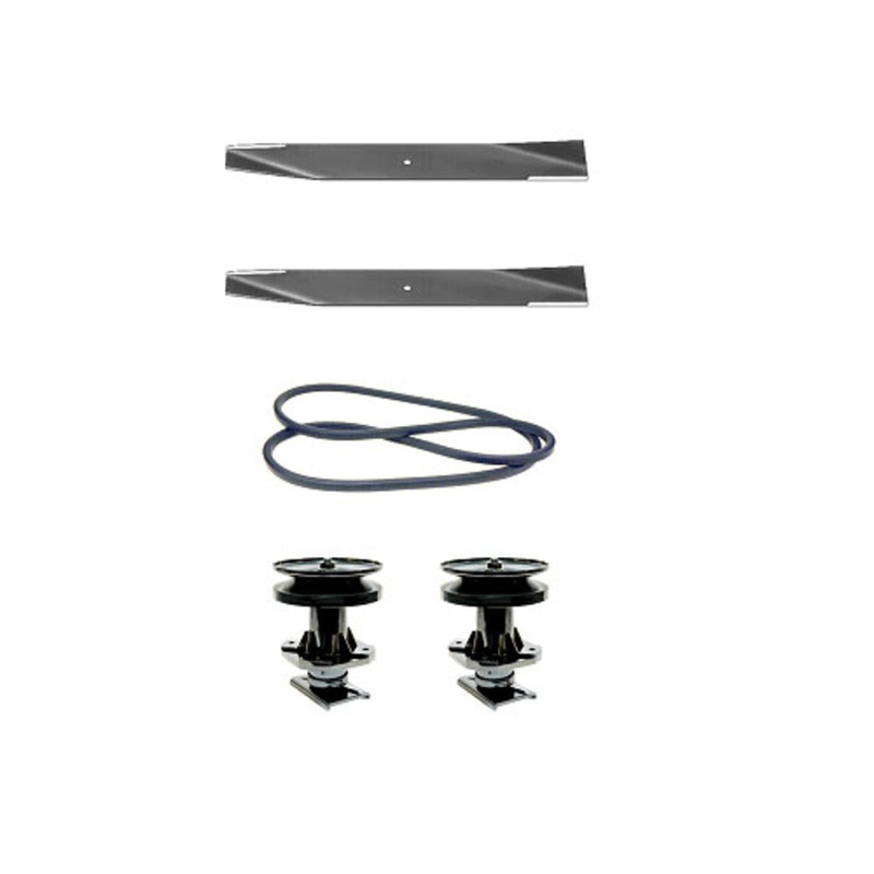 38 Mower Deck Rebuild Kit With Pulleys Belt Fits Sears Fits Craftsman Blades