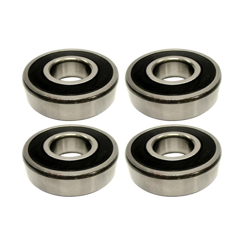 Qty 4 6305-2RS Premium Ball Bearings 25x62x17mm 6305-RS