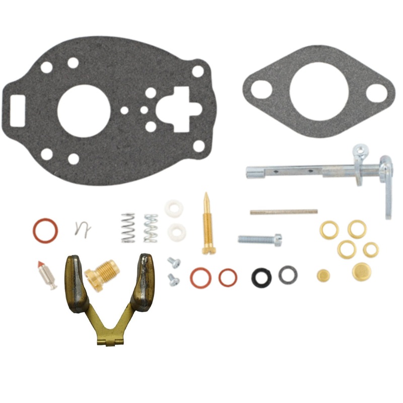 Series Carburetor Kit Fits Case Tractor VA TSX 114 212 253 597 with Float