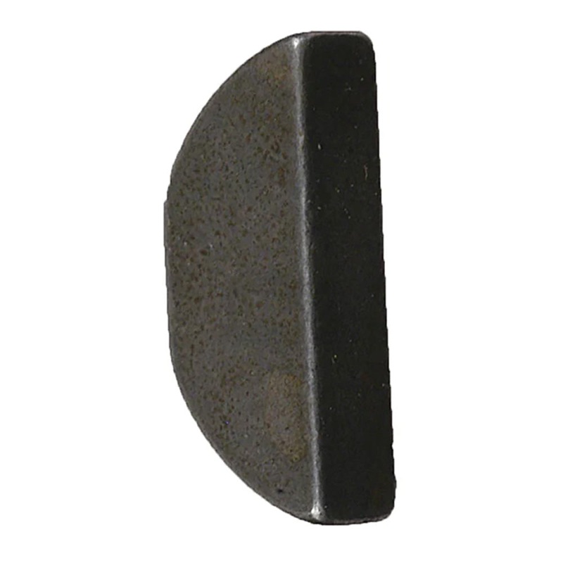 Woodruff Key, J&N, 0.6" / 15.3mm L, 0.23" / 5.9mm W  465-50000