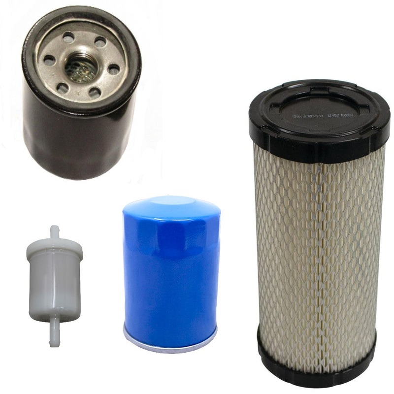 108-3841 101005 01409071 124450-35100 4-Piece Filter Set Fits Kubota