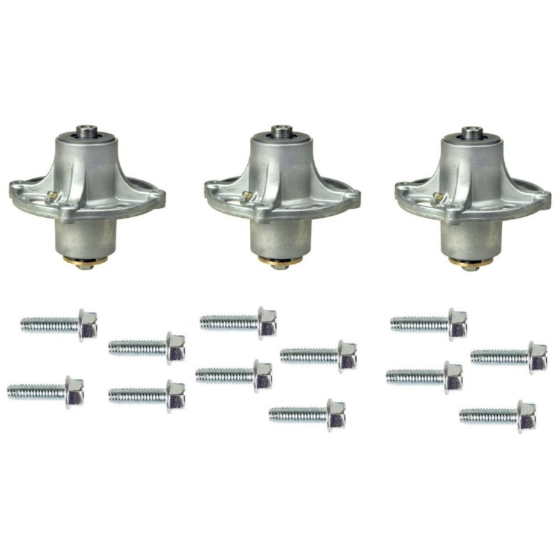 3 Pk. Spindle Assembly with Screws fits Snapper 1735573YP 1735323YP (14226)