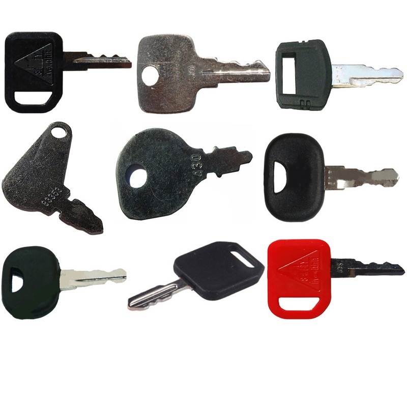 AR51481 Set of Nine (9) Heavy Equipment/Construction Ignition Keys T209428