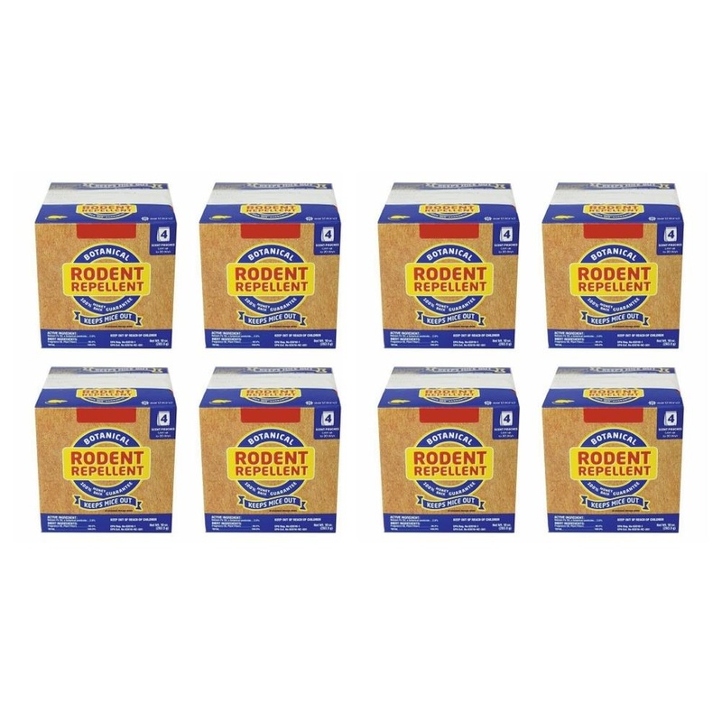 Fresh Cab Botanical Rodent Repellent 32 Scent Pouches - EPA Registered