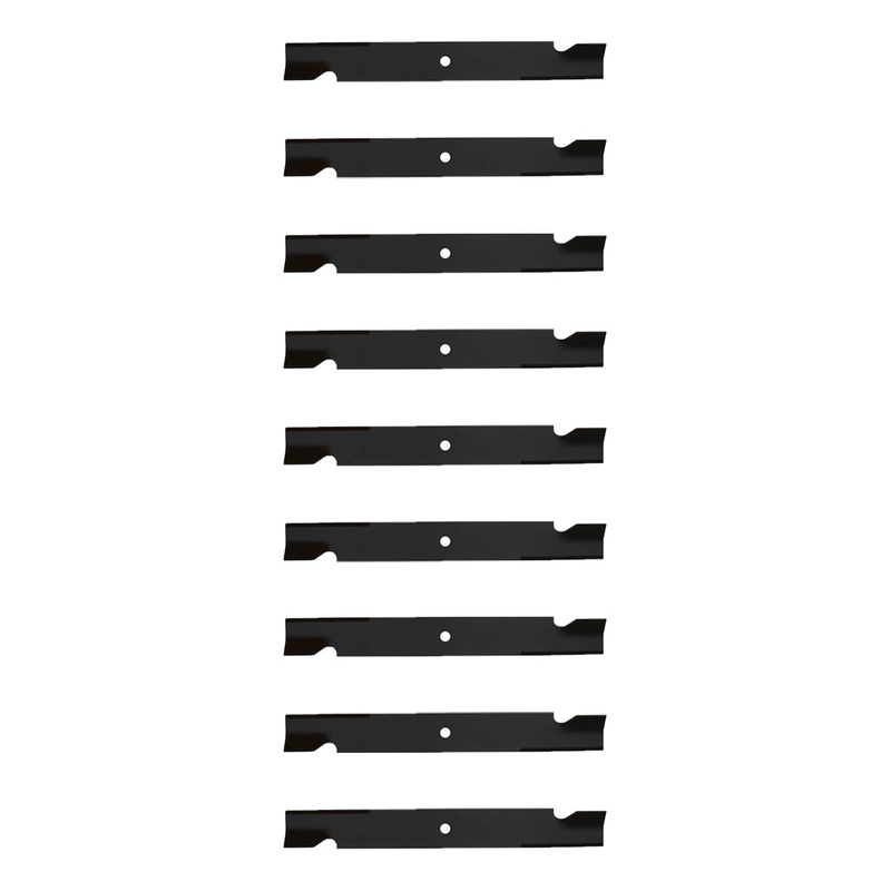 Nine (9) New Mower Blades, fits Ariens, Bad Boy, Bunton & Dixie Chopper