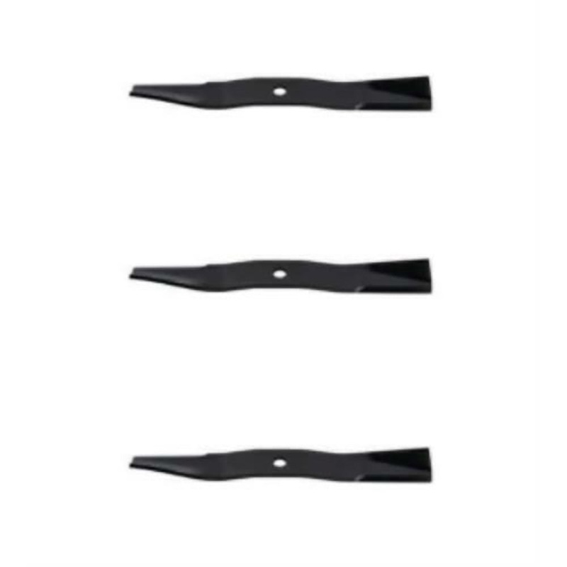 Set of Three (3) Mower Blades K5583-34340 Fits Kubota Zero-Turn Lawn Mowers