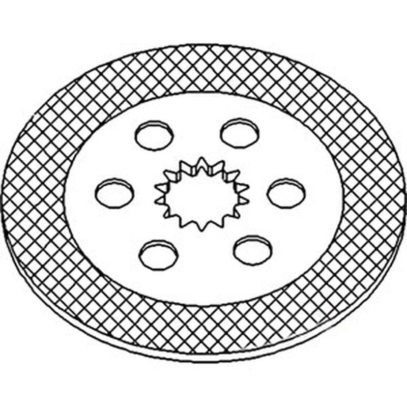WN-RE292445-PEX Brake Disc Fits John Deere 7200 7210 7400 7405 7410 7420 7500