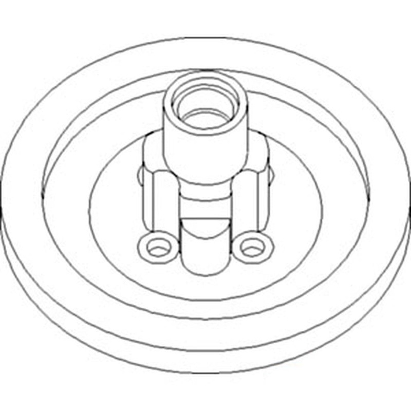 WN-AH131248-PEX Cleaning Fan, Drive Pulley Fits John Deere 9400 9500 9500SH 9600