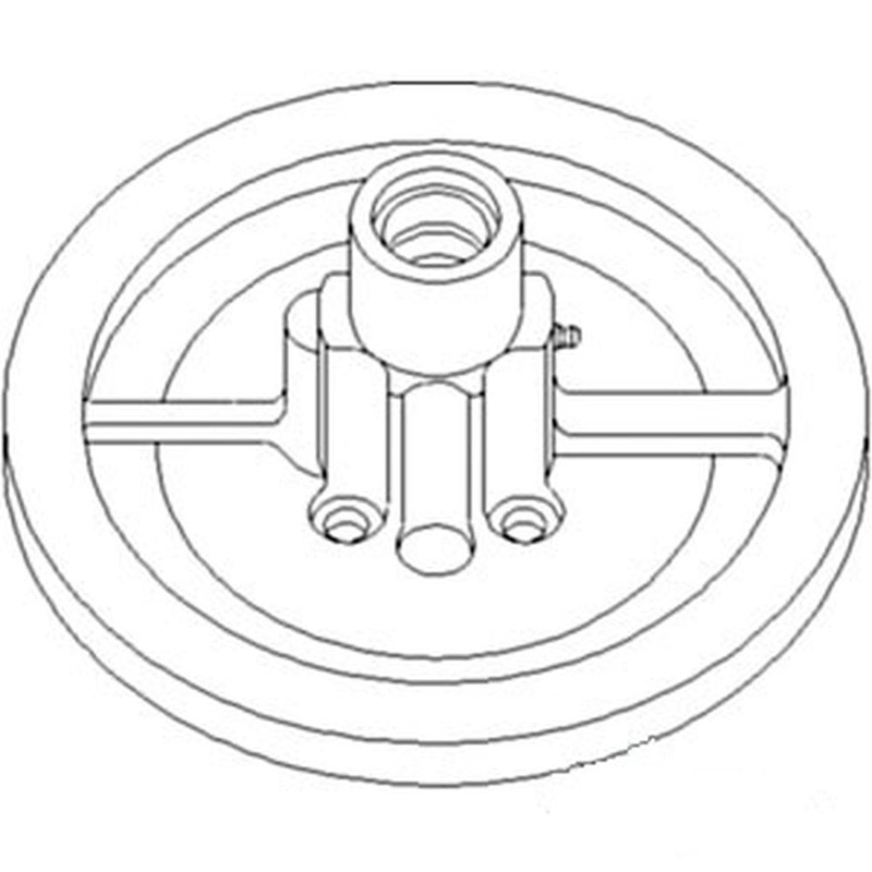 WN-AH157219-PEX Cleaning Fan, Sheave, Inner Driver Fits John Deere 9400 9450