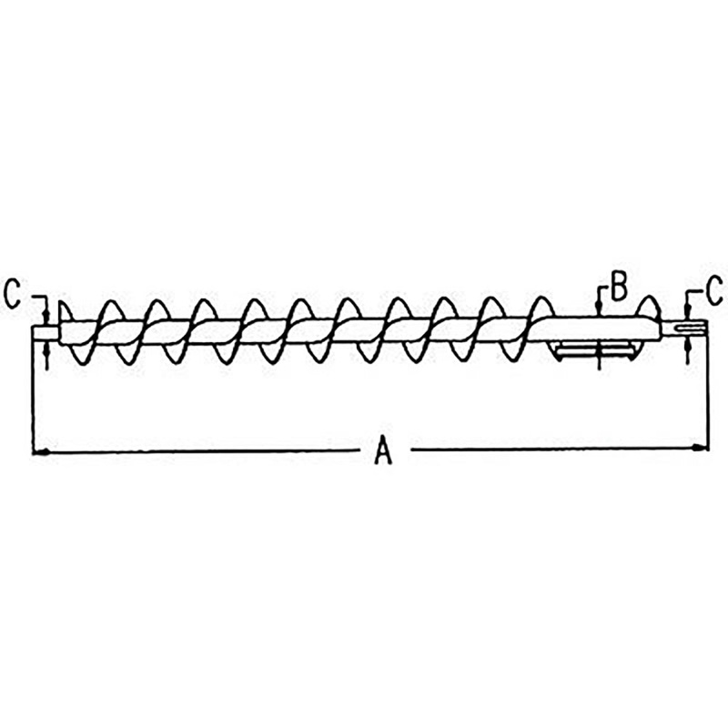 WN-AH202875-PEX Auger, Unloader, Horizontal, Front Fits John Deere 9600 9610