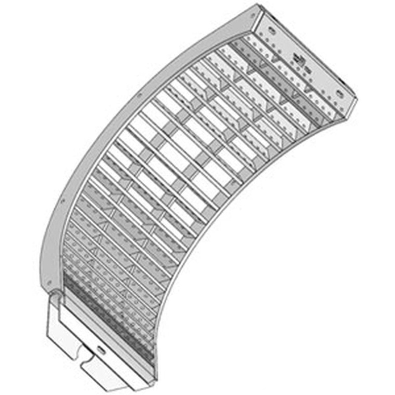 WN-AH205260-PEX Concave, Wide Spaced, Middle/Rear Fits John Deere 9650STS