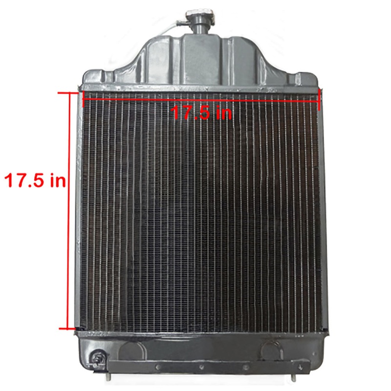 WN-D89104-PEX Radiator Fits Case 480C