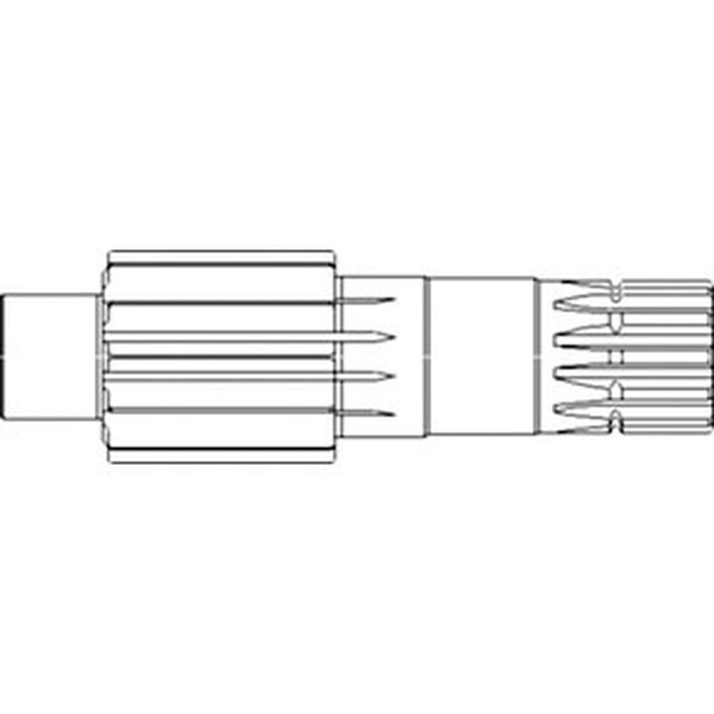 WN-135290A1-PEX Final Drive, Pinion Shaft Fits International/CaseIH 2144 2166