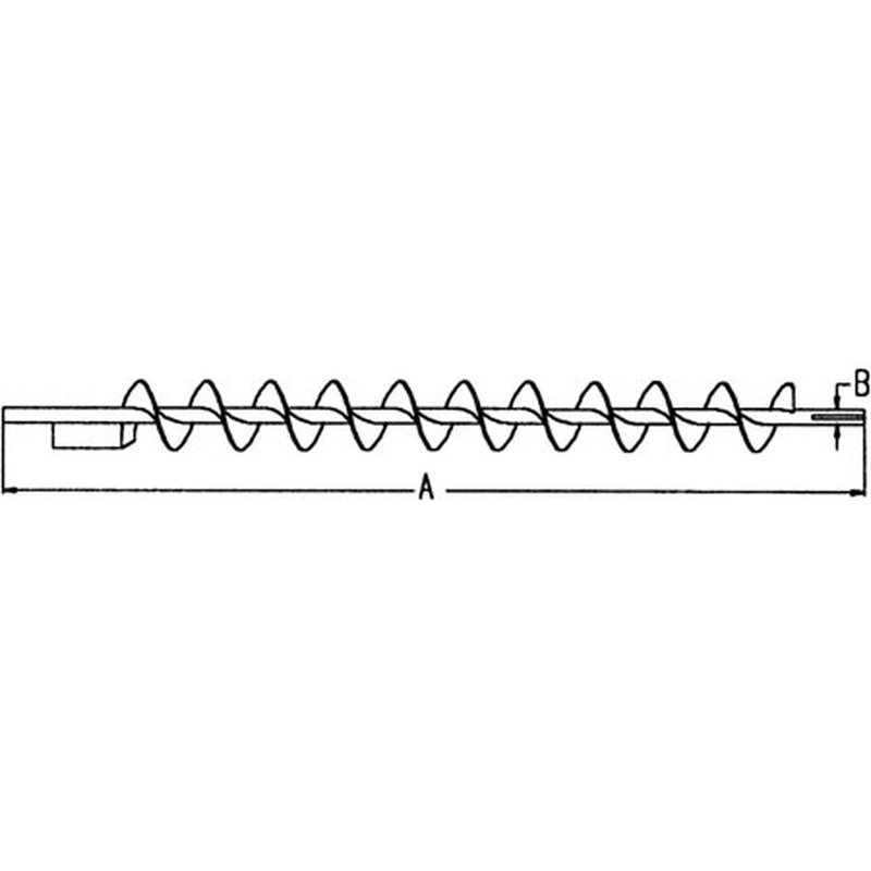 WN-AH125895-PEX Auger, Return, Upper Fits John Deere CTS CTS II 9400 9410 9450