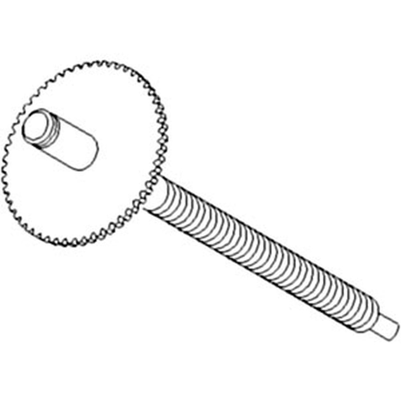 WN-AH128384-PEX Cleaning Fan, Shaft, Speed Adjuster Fits John Deere CTS CTS II