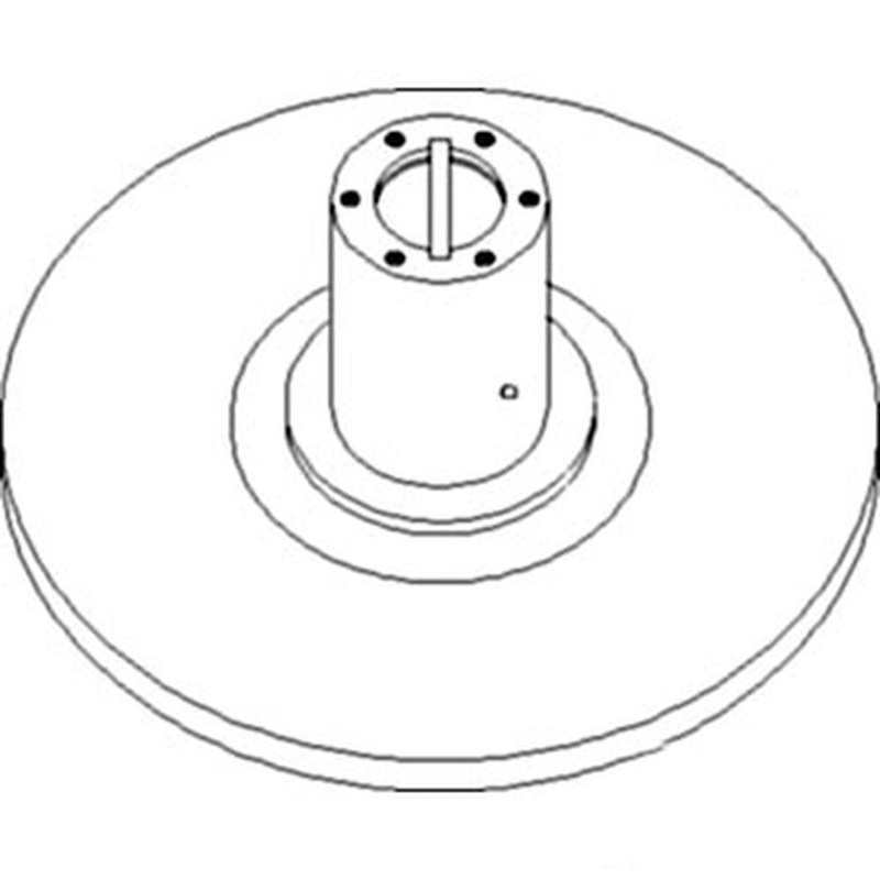 WN-H201579-PEX Feeder House, Sheave, Half, Inner Fits John Deere 9450 9550 9560