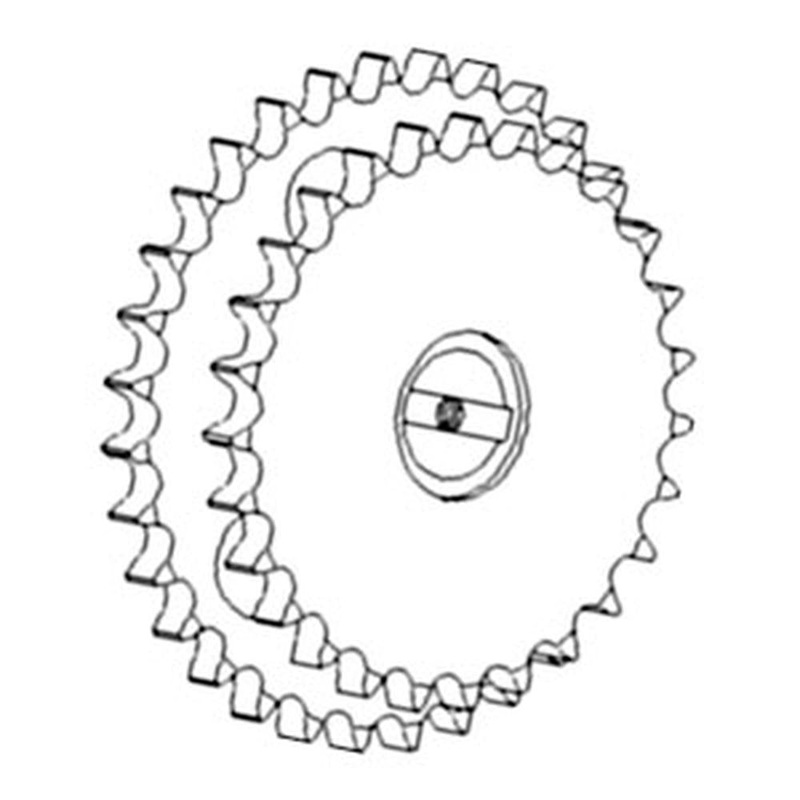 WN-296023A1-PEX Elevator, Drive Sprocket Fits International/CaseIH 2366 2377
